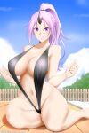  horns kimmy77 shion_(tensei_shitara_slime_datta_ken) sling_bikini swimsuits tensei_shitara_slime_datta_ken 