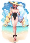  cleavage megane mikan_(chipstar182) swimsuits tagme 