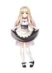  j_young maid skirt_lift thighhighs transparent_png 
