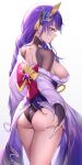  ass genshin_impact japanese_clothes pantsu pdxen raiden_shogun 