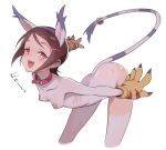  animal_ears digimon naked nekomimi tail toku_(ke7416613) yagami_hikari 