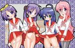  kagami_hiiragi konata_izumi lucky_star miyuki_takara tsukasa_hiiragi 