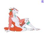  animal_genitalia animal_penis anthro avie aviesergal big_penis canine_genitals canine_penis erection genitals hi_res horn knot male penis presenting presenting_penis sergal smile smirk solo suggestive_look suggestive_pose 