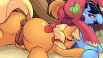  absurd_res applejack_(mlp) balls big_macintosh_(mlp) bisexual brother brother_and_sister equid equine fellatio female feral feral_on_feral friendship_is_magic genitals group group_sex hi_res male male/female male/male male_penetrated male_penetrating male_penetrating_male mammal my_little_pony oral penetration penile penis pussy semi_incest sex sibling sister teats thecoldsbarn threesome 