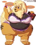  alpha_channel anthro arcanine belly big_belly big_breasts bra breasts clothing female heterochromia hi_res huge_breasts hyper hyper_breasts impaledwolf magic nintendo obese obese_female overweight overweight_female panties paws pok&eacute;mon pok&eacute;mon_(species) solo tearing_clothing thick_thighs torn_clothing underwear video_games weight_gain wide_hips 