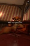  3d_(artwork) anthro blizzard_entertainment breast_grab breasts canid canine digital_media_(artwork) ears_back female fenny_fennerson fox fur genitals hand_on_breast mammal narrowed_eyes orange_body orange_fur pivoted_ears presenting presenting_pussy pussy snapchat solo source_filmmaker spread_legs spreading video_games vulpera warcraft 