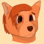  1:1 anonymous_artist anthro canid canine canis doge domestic_dog low_res male male/male mammal meme portrait solo 