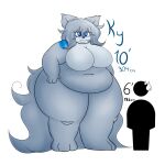  1:1 belly big_belly difference domestic_cat drp enormous felid feline felis female growth hi_res hyper hyper_belly intimidating larger_female loom macro mammal model_sheet overweight pinnup roleplay rp sheet_(disambiguation) size size_difference swollen tall_girl thick_thighs titan towering xaxrla 