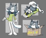  anthro anthrofied bodily_fluids canid canine clothed clothing drooling felid feline fur hair mammal podpozornik saliva simple_background smile tem temmie_(undertale) text topwear undertale video_games white_body white_fur 