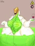  absurd_res animal_humanoid anthro belly big_belly big_breasts big_butt big_nipples boa_(snake) breasts butt curvy_figure digital_media_(artwork) female genitals green_body green_eyes green_skin hazard_sign hi_res huge_breasts huge_butt huge_hips huge_thighs humanoid hyper hyper_thighs monster_girl_(genre) navel nipples nuclear_snake nude nuke(xenominer12) open_mouth radiation radiation_symbol radioactive radioactive_waste reptile scalie simple_background snake solo tacofoxbrazil thick_thighs white_body wide_hips 