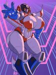  2020 5_fingers aircraft big_breasts breasts crossgender cybertronian decepticon female fingers hasbro hi_res huge_breasts jaeh living_aircraft living_machine living_vehicle machine not_furry robot seeker_(transformers) solo starscream takara_tomy thick_thighs transformers vehicle 