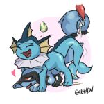  1:1 467adv anthro bodily_fluids cum cum_in_pussy cum_inflation cum_inside doggystyle duo eeveelution egg female feral from_behind_position genital_fluids hi_res impregnation inflation male male/female nintendo pok&eacute;mon pok&eacute;mon_(species) riolu sex size_difference vaporeon video_games 