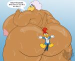  age_difference anthro avian bird breasts butt butt_smother female gorgeous_gal_(woody_woodpecker) hi_res hyper jouigidragon male male/female older_female picid smothering stuffing the_woody_woodpecker_show universal_studios woodpecker woody_woodpecker 