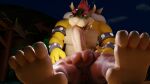  16:9 anthro ape balls big_penis blowjob_face bowser bowser_day bracelet chest_tuft donkey_kong_(character) donkey_kong_(series) duo fellatio genitals gorilla haplorhine hi_res horn jewelry jungle koopa male male/male mammal mario_bros nintendo nipples oral paws penile penis primate ring scalie sex tippytaps tuft video_games widescreen 