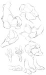  absurd_res animancer beans_(disambiguation) hi_res mammal monochrome pads_(disambiguation) paws practice rodent sketch 