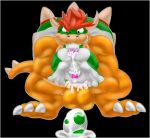  3_toes anal anal_penetration anthro anus ass_up badgefox balls bodily_fluids bowser breeding_slave butt buttplug cum cum_in_ass cum_in_mouth cum_inside dinosaur dragon duo egg feet feral forced gaping gaping_anus genital_fluids genitals humanoid hybrid male male/male mario_bros master masturbation muscular nintendo oral oral_masturbation oral_penetration oviposition penetration plug_(sex_toy) rape rape_face reptile scalie sex sex_toy slave slightly_chubby toes turtle video_games vore wrestling yoshi 