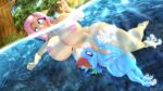  16:9 3d_(artwork) anthro anthrofied barefoot big_breasts big_butt blowing blue_eyes breasts bubble butt conditional_dnp cunnilingus cutie_mark digital_media_(artwork) duo equid equine feet female female/female fluttershy_(mlp) friendship_is_magic hair hasbro hi_res inverted_nipples mammal multicolored_hair my_little_pony nipples nude oral partially_submerged pegasus pink_hair plantigrade purple_eyes rainbow_dash_(mlp) rainbow_hair sex skinny_dipping snuddy surprise swimming thick_thighs underwater vaginal water widescreen wings 