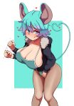  &lt;3 absurd_res animal_humanoid big_breasts blue_hair breasts cleavage clothed clothing female gesture hair hi_res humanoid licking licking_lips licking_own_lips mammal mammal_humanoid masturbation mouse_humanoid murid murid_humanoid murine murine_humanoid rodent rodent_humanoid sakanadaze self_lick solo suggestive suggestive_gesture tongue tongue_out vaginal vaginal_masturbation 