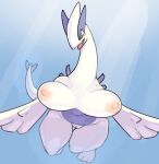  anthro areola big_breasts biped breasts female genitals legendary_pok&eacute;mon lugia nintendo nipples nude pok&eacute;mon pok&eacute;mon_(species) pussy solo solterv video_games 