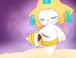  blush bodily_fluids cum ejaculation erection genital_fluids genitals hi_res humanoid japanese_text jirachi legendary_pok&eacute;mon male negimiso_(artist) nintendo penis pok&eacute;mon pok&eacute;mon_(species) solo text translation_request video_games 