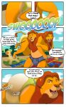 absurd_res anthro baltnwolf_(artist) bodily_fluids bottomwear bulge butt clothed clothing comic dialogue diaper diaper_fetish digital_media_(artwork) disney duo english_text feces felid filth filthy full_diaper fur genital_fluids hair hi_res lion male mammal mature_male messing messing_diaper messy_diaper mufasa muscular open_mouth pantherine pooping scat simba smile soiled_diaper soiling soiling_diaper sound_effects teasing text the_lion_king underwear urine wet_diaper wetting 