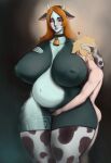 absurd_res animal_humanoid animal_print areola big_breasts bovid bovid_humanoid bovine bovine_humanoid breasts cattle_humanoid clothing cow_print female genitals hi_res huge_breasts humanoid humanoid_pointy_ears hylian inverted_nipples larger_female larger_humanoid legwear link male male/female mammal mammal_humanoid midna_(true_form) nintendo nipples not_furry nude pregnant pussy shinyglute size_difference smaller_humanoid smaller_male the_legend_of_zelda thick_thighs thigh_highs twili twilight_princess video_games wide_hips 