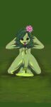  alien elemental_creature elemental_humanoid flora_fauna floran girly green_body green_skin hi_res humanoid male modomodo not_furry plant plant_humanoid simple_background solo starbound video_games 