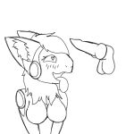  anthro balls bitware_(byteware) breasts digital_media_(artwork) duo erection female fur genitals machine mammal monochrome open_mouth penis protogen tongue tongue_out wolfwars_(bytewaretheproto) 