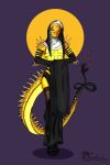  2:3 ambiguous_gender anthro challenge demon digital_media_(artwork) dracokaito dracokaitonsfw dragon drake_(disambiguation) hi_res hybrid living_tail male nun pinup pose reptile scalie sketch smaugust snake solo spike_(disambiguation) tail_head 