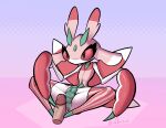  anthro anus arthropod clothed clothing duo elemental_creature erection female flora_fauna foot_fetish foot_play footjob genitals green_body hi_res insect legwear lurantis male male/female mantis nintendo nude penis pink_body pink_sclera plant pok&eacute;mon pok&eacute;mon_(species) pussy sex simple_background thigh_highs veterowo video_games wings 