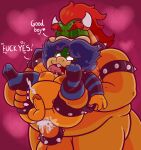  absurd_res age_difference anal anal_penetration armband balls bodily_fluids bowser clothing collar cum cum_inside cumshot duo ejaculation father father_and_child father_and_son fingerless_gloves genital_fluids genitals gloves handwear hi_res incest_(lore) koopa koopaling legwear ludwig_von_koopa male male/male mario_bros moobs nintendo orgasm orgasm_face overweight overweight_male parent parent_and_child penetration penis reptile scalie sex sinribbons size_difference son stand_and_carry_position standing standing_sex stockings tongue tongue_out video_games 