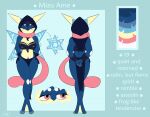  anthro bottomwear clothed clothing fan_character fawnshyart female greninja hood information loincloth model_sheet ninja nintendo pok&eacute;mon pok&eacute;mon_(species) ranged_weapon shuriken solo tongue video_games warrior weapon wraps 