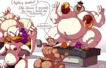  anal anal_masturbation anal_penetration anatid anseriform anthro anthro_penetrated avian balls beard belly big_belly big_butt big_moobs big_nipples bird bobthetanuki butt canid canine canis clothed clothing dildo dildo_in_ass dildo_insertion disney domestic_dog duck ducktales duckworth english_text facial_hair flintheart_glomgold genitals group hi_res huge_butt hyper hyper_belly hyper_butt male male_penetrated mammal masturbation mature_anthro mature_male muscular muscular_anthro muscular_male navel nipple_piercing nipples nude obese obese_anthro obese_male overweight overweight_anthro overweight_male penetration penis piercing scrooge_mcduck sex_toy sex_toy_in_ass sex_toy_insertion speedo swimwear text thick_thighs topless white_body zeus_(ducktales) 