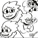  alphys ambiguous_gender anthro anthro_focus black_and_white blush buckteeth clothed clothing dabbing eye_patch eyewear fantasizing female female_focus fin fish gender_symbol group hair head_fin head_in_hands leaning leaning_forward lizard machine marine maxong meme mettaton monochrome open_mouth overbite ponytail reptile robot scalie simple_background sketch_page smile solo_focus symbol teeth thought_bubble undertale undyne video_games why worried ♀ 