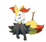  2021 3_toes ambiguous_gender anthro black_body black_fur blush braixen feet front_view fur fur_tuft hi_res inner_ear_fluff looking_at_viewer multicolored_body multicolored_fur nintendo nude pok&eacute;mon pok&eacute;mon_(species) red_body red_fur red_inner_ear_fluff red_tail simple_background smile solo sum toes tuft video_games white_background white_body white_fur yellow_body yellow_ears yellow_fur yellow_tail 