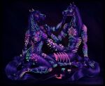  bodypaint equid equine glowing horse invalid_tag mammal painting uv uv_reactive 