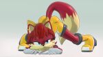  16:9 3d_(artwork) 4k absurd_res archie_comics blue_eyes butt canid canine clothing digital_media_(artwork) female fiona_fox fox hi_res jack-o&#039;_pose mammal pose presenting rotalice2 sega solo sonic_the_hedgehog_(archie) sonic_the_hedgehog_(comics) sonic_the_hedgehog_(series) stretching widescreen 