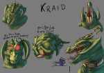  alien dragon feral hexadec hi_res kraid male metroid nintendo ridley scalie solo video_games 