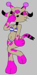  antennae_(anatomy) boofluff clothing electricity electricity_creature elemental_creature female fur hi_res humanoid mimiff panties pigtails solo stains tan_body tan_fur underwear unknown_character unknown_species 