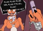  aeonspassed agate_(aeonspassed) anthro anus bodily_fluids breasts english_text female genitals horn kobold masturbation nipples nude open_mouth pregnancy_test pussy screaming solo tears text vaginal vaginal_masturbation 