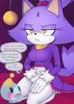  anthro better_version_at_source blaze_the_cat breasts clothed clothing dialogue domestic_cat english_text felid feline felis female frown hi_res hypnosis kneeling mammal mind_control saltwatertoffee sega solo sonic_the_hedgehog_(series) text unseen_character watermark 