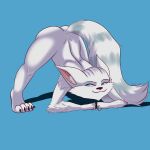  1:1 absurd_res arctic_pip butt canid canine colored_sketch damian5320 fennec fox hi_res jack-o&#039;_pose male mammal paladins pip_(paladins) pose sketch solo 
