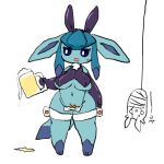  1:1 anthro armwear breasts bunny_costume clothing costume duo eeveelution elbow_gloves fake_ears fake_rabbit_ears female glaceon gloves handwear morpeko nintendo open_mouth pok&eacute;mon pok&eacute;mon_(species) reverse_bunny_costume short_stack simple_background sketch under_boob video_games white_background zamuzaza2 