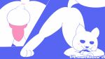  16:9 animal_genitalia animal_penis animated anthro ass_up balls blush bouncing_balls butt canine_penis clyde_(discord) discord_(app) genitals high_framerate highguard jack-o&#039;_pose knot male penis pose presenting presenting_hindquarters shaking_butt short_playtime solo widescreen 