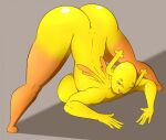  2021 5_fingers anthro ass_up bent_over big_breasts big_butt breasts bubble_butt butt cartoon_network colonel-gabbo curvaceous curvy_figure eyelashes fairy feet female fingers grey_background horn hourglass_figure huge_breasts huge_hips huge_thighs humanoid jack-o&#039;_pose looking_at_viewer mammal meme multicolored_body narrowed_eyes not_furry nude one_eye_closed open_mouth open_smile orange_body orange_eyes penny_fitzgerald pose shadow simple_background smile solo spread_legs spreading standing teeth the_amazing_world_of_gumball thick_thighs tongue voluptuous wide_hips wings wink yellow_body 