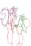  anthro big_dom_small_sub big_penis digital_media_(artwork) dominant dominant_male duo erection fan_character feral fluffy fluffy_tail fur genitals girly green_body green_fur happy_tree_friends hi_res honry humanoid in_heat invalid_tag male male/male mammal neck_tuft nutty_(htf) penis pink_body pink_fur rodent sciurid self_insert size_difference sketch slightly_chubby small_dom_big_sub squrriel submissive submissive_male sweets(htf) thick_penis thick_thighs tuft 