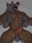  &lt;3 3:4 abs absurd_res anal anal_penetration anthro anthro_on_anthro balls bareback biceps bite black_sclera brown_body brown_fur canid canine canis claws duo from_behind_position fur genitals grey_body grey_fur hi_res humanoid_genitalia humanoid_penis male male/male mammal muscular muscular_anthro muscular_male neck_bite neck_tuft nipple_fetish nipple_pinch nipple_play nipples open_mouth pecs penetration penis pinch red_eyes screaming sex sharp_teeth simple_background standing standing_sex teeth tuft wolf wolfanine 