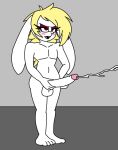  anthro balls big_balls big_penis blonde_hair bodily_fluids broodal crossgender cum ejaculation erection ftm_crossgender fur genital_fluids genitals hair hariet_(mario) lagomorph leporid male mammal mario_bros masturbation muscular muscular_male nintendo penile penile_masturbation penis rabbit rennafestive solo super_mario_odyssey unknown_artist video_games white_body white_fur 