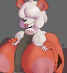  absurd_res anthro big_breasts big_penis breast_play breasts canid canine coffee_demon duo female genitals hi_res hisuian_growlithe male mammal nintendo nipples penis pok&eacute;mon pok&eacute;mon_(species) pokemon_legends_arceus regional_form_(pok&eacute;mon) sam_(coffee_demon) sex simple_background titfuck tongue tongue_out video_games 