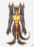  anthro dragon h56_(hikkoro) hi_res hikkoro_wyvern male reptile scalie solo wyvern 